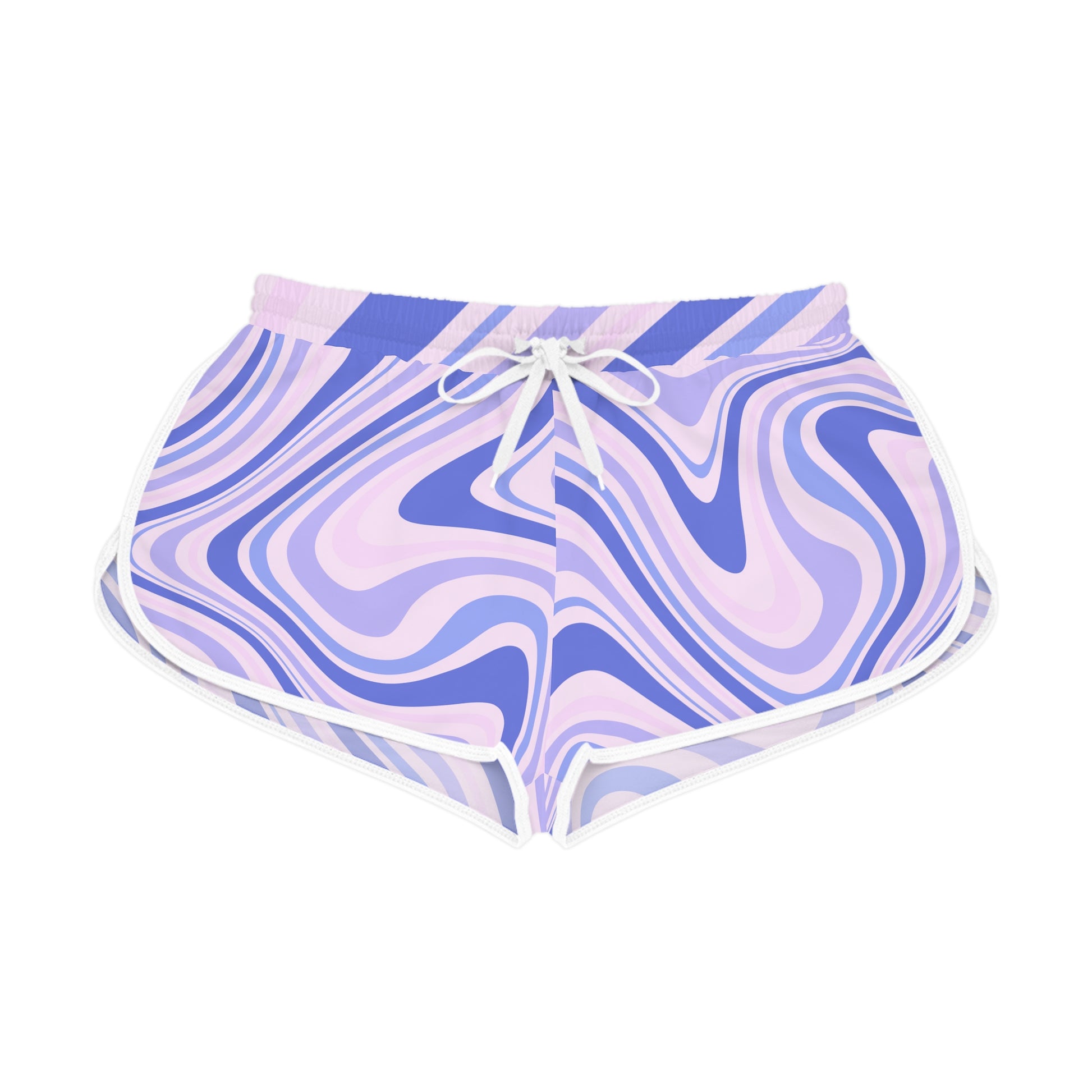 Wavy relaxed shorts
