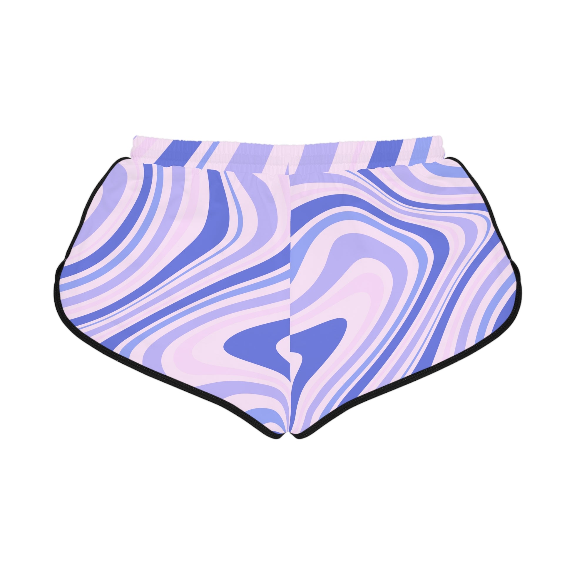 Wavy relaxed shorts
