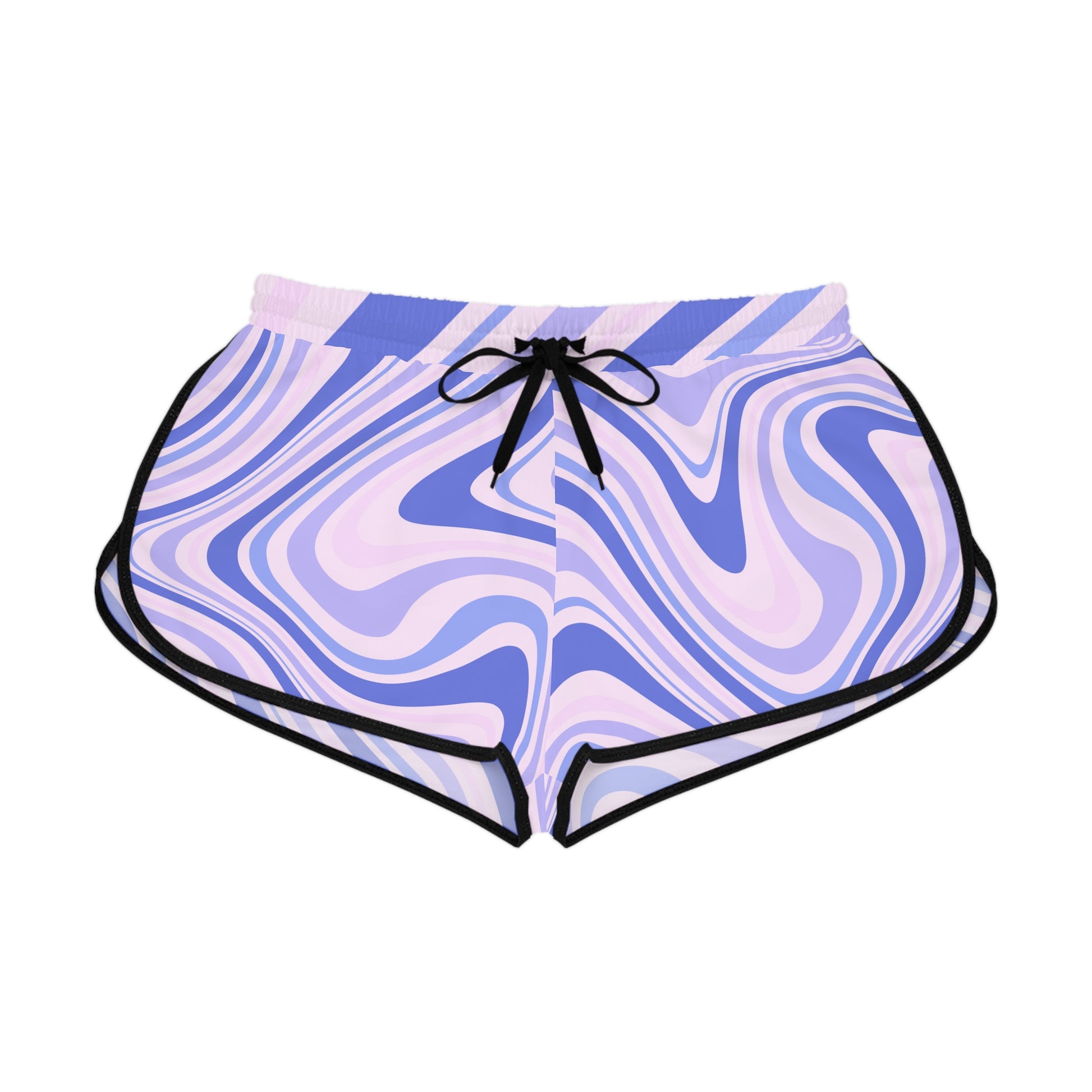 Wavy relaxed shorts