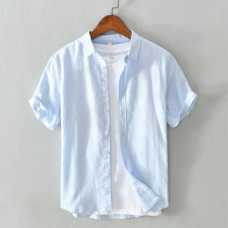 Slim-fit Linen Cardigan