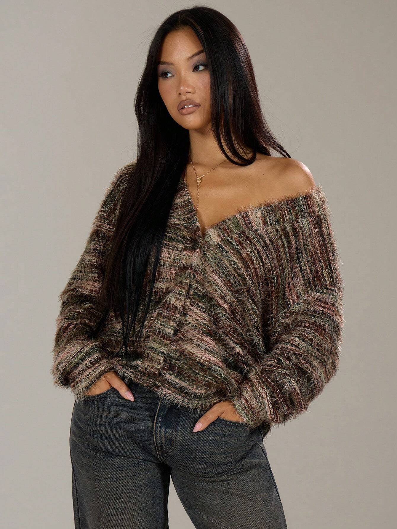 Stripe Knitted Sweater