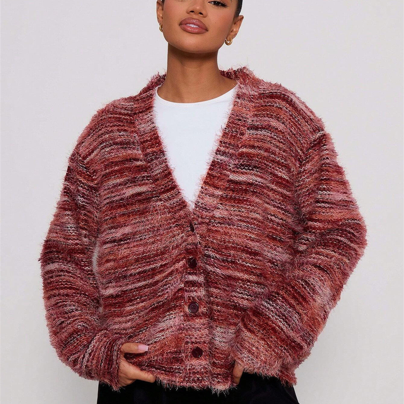 Stripe Knitted Sweater