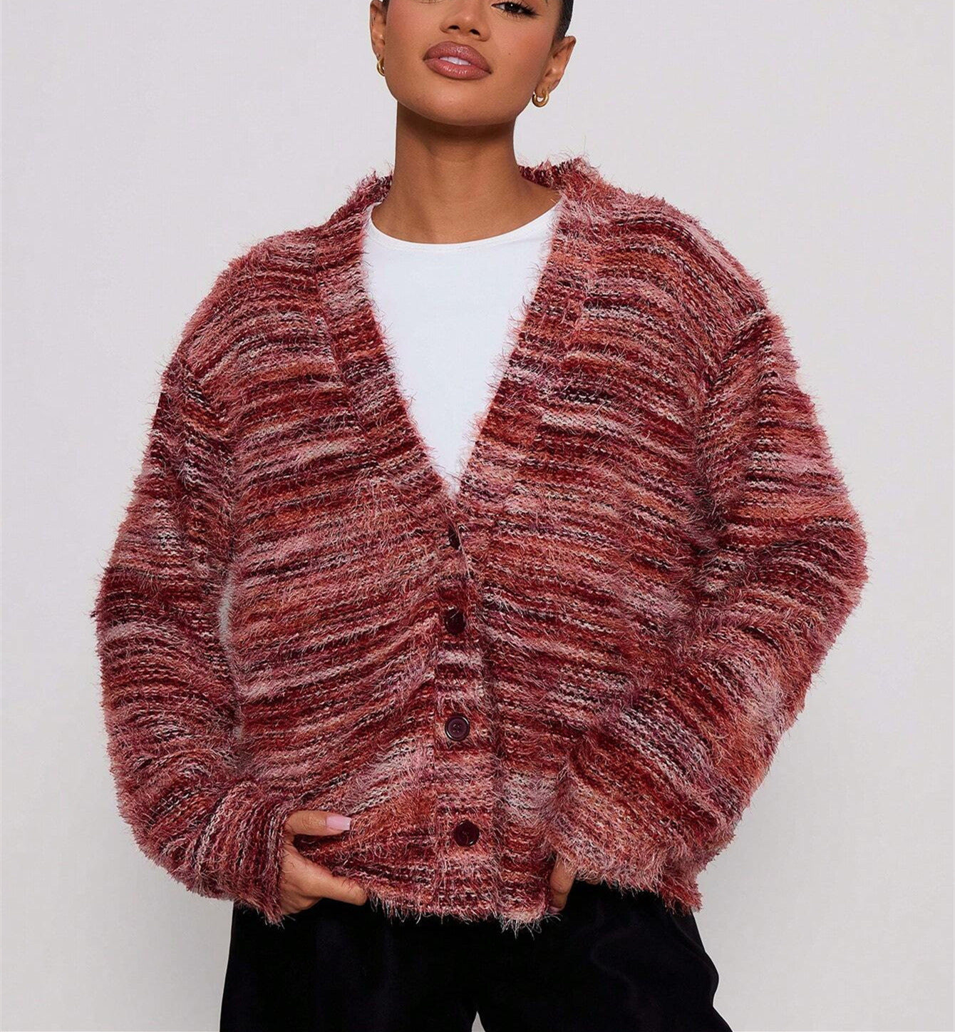 Stripe Knitted Sweater