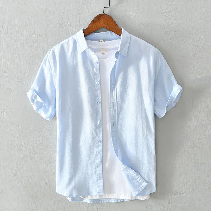 Slim-fit Linen Cardigan