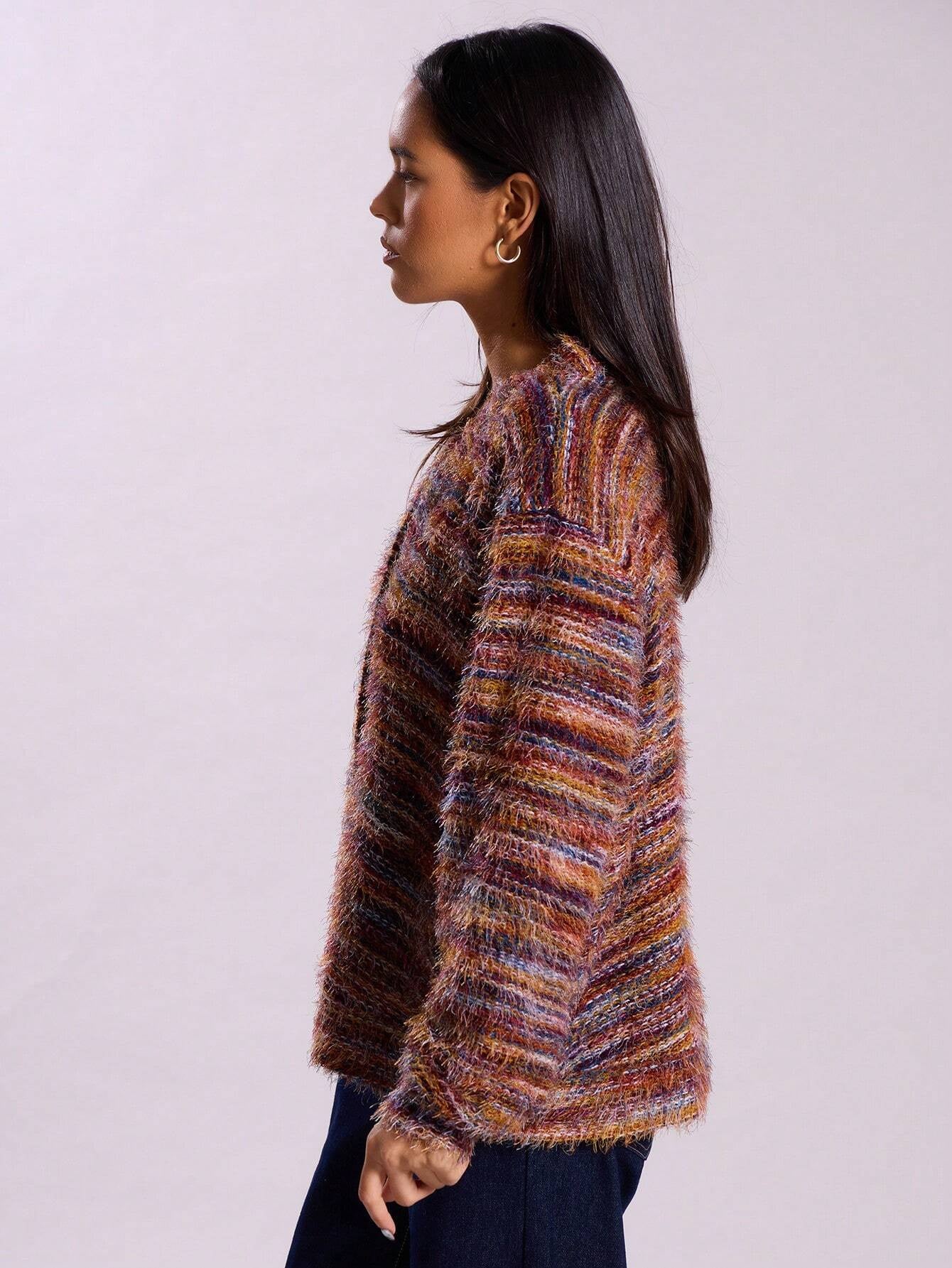 Stripe Knitted Sweater